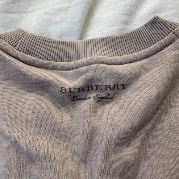 Burberry Grey Lilac crewneck sweater - Picture 3 of 6